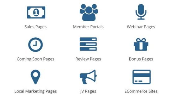 wp profit builder pages