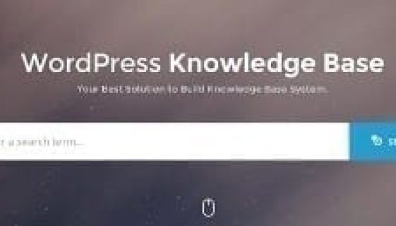Wiki WordPress theme and knowledge base site layout