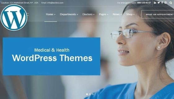 medical wordpress themes