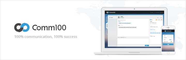 Comm100 WordPress plugin for live chat