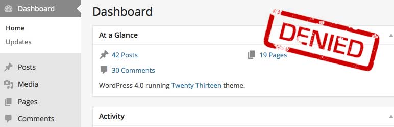 Remove Dashboard Access
