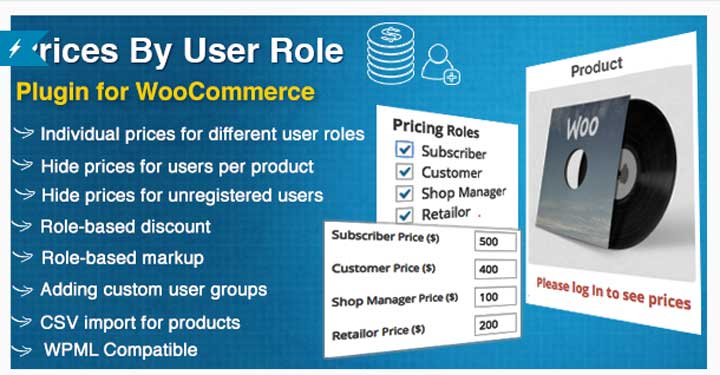 Prices By User Role for WooCommerce