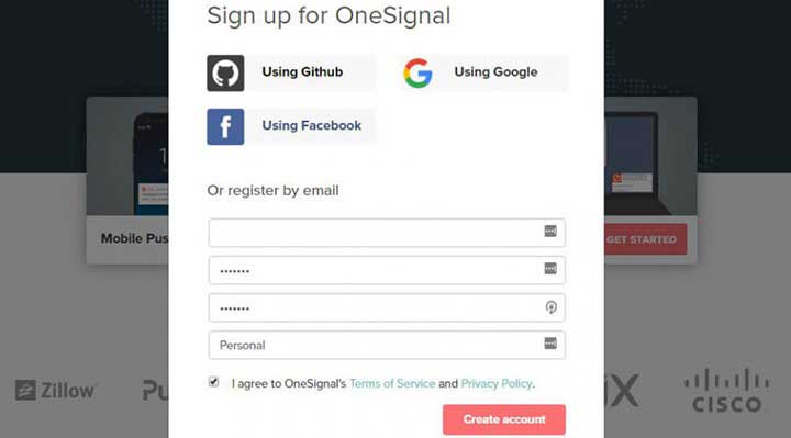 WordPress Push Notification