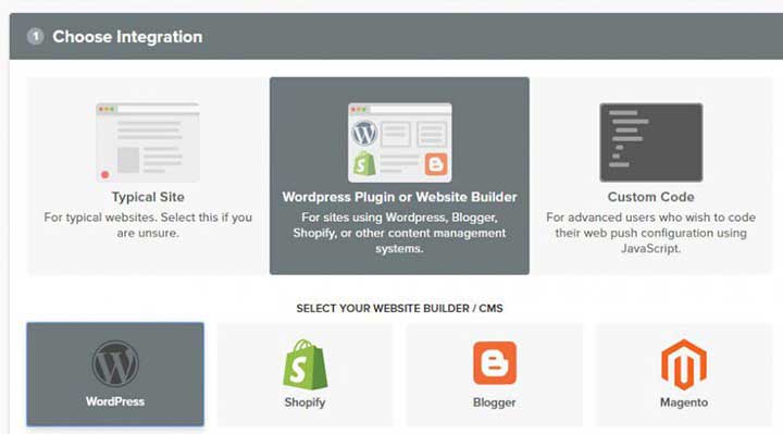 WordPress Push Notification