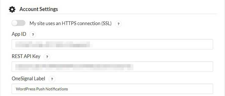 WordPress Push Notification