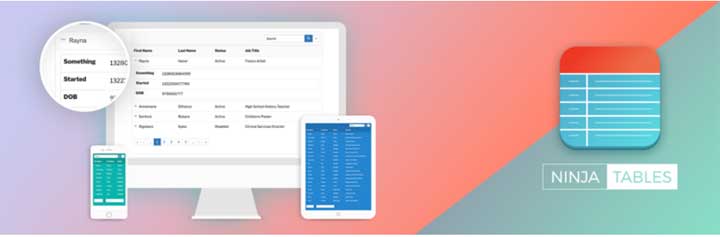 Ninja Tables Plugin