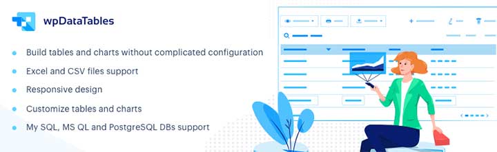 wpDataTables Tables and Charts Manager for WordPress
