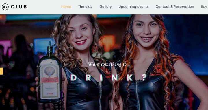 BeTheme nightclub theme