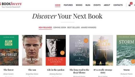 Bookstore WordPress Themes