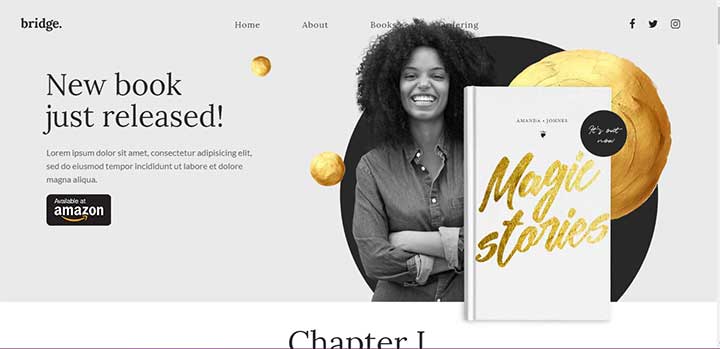 Bridge Bookstore Theme