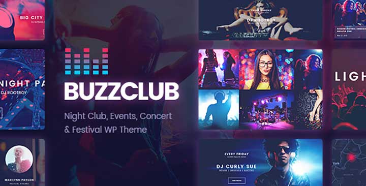Buzz Club WordPress Theme