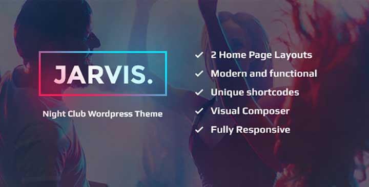 Jarvis Festival WordPress Theme