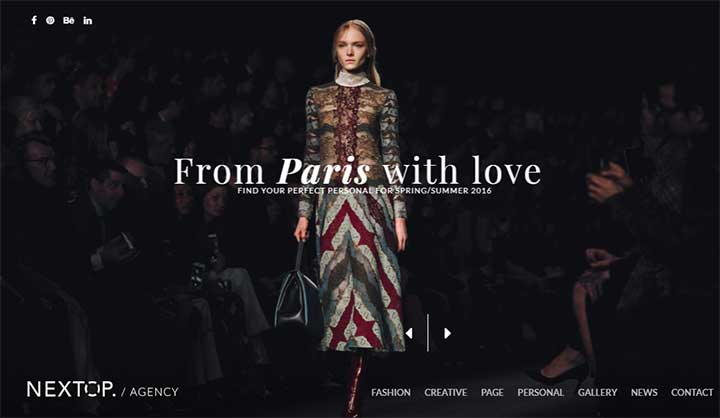 Next top Model WordPress Theme