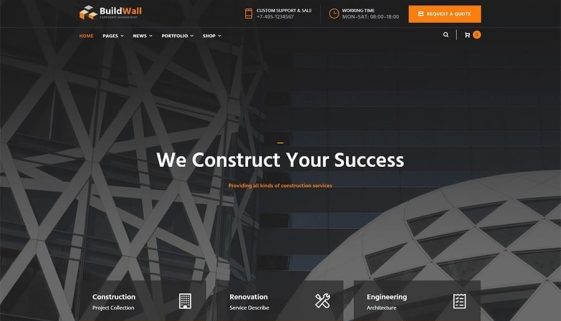 buildwall theme