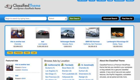 ClassifiedTheme-Sitemile