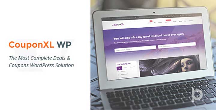 CouponXL Deals Template for WordPress