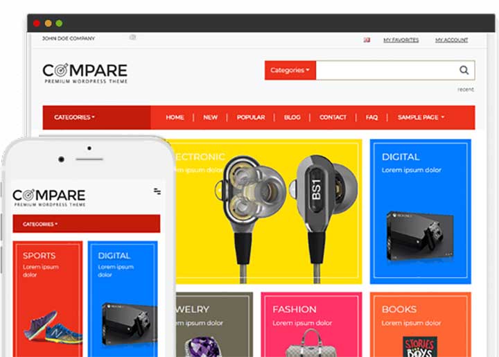 Price Comparison Theme by PremiumPress