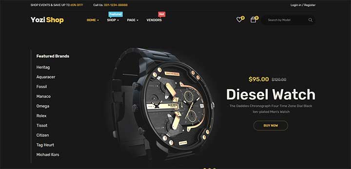Yozi wordpress affiliate theme