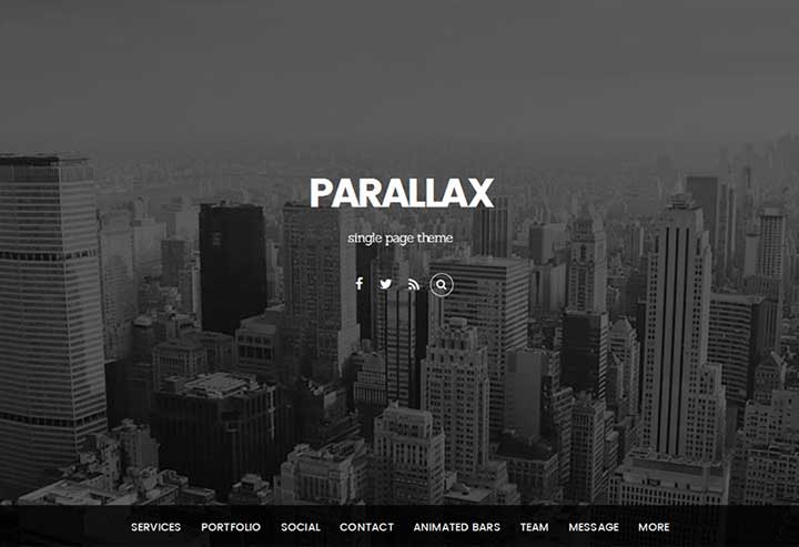 Parallax Themify