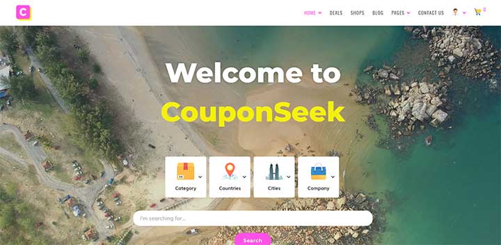 CouponSeek WordPress Theme