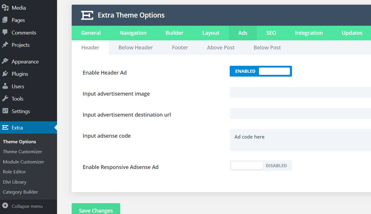 Extra-Theme-Ad-Options