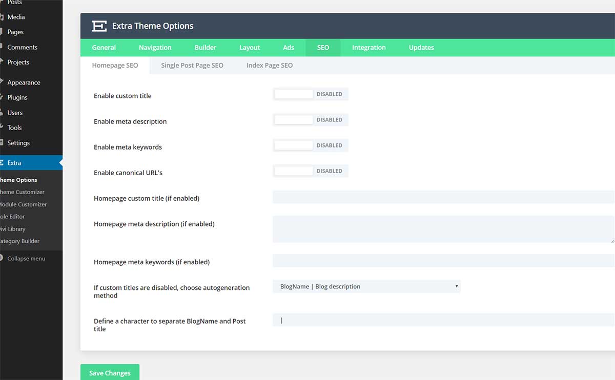 Extra-Theme-SEO-Options