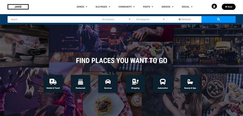 Javo Directory WordPress Theme