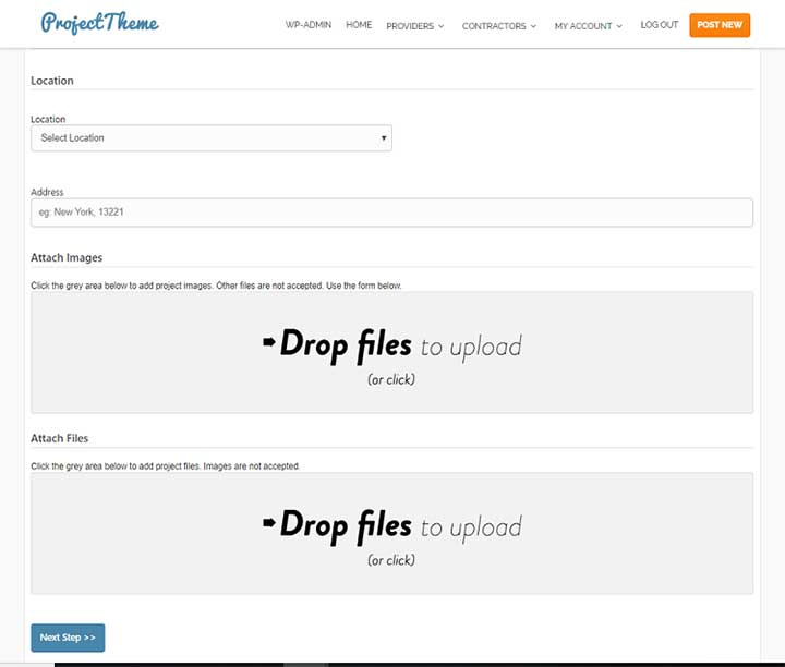 Project Bidding WordPress Theme Review