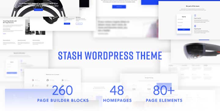 Stash WordPress insurance theme