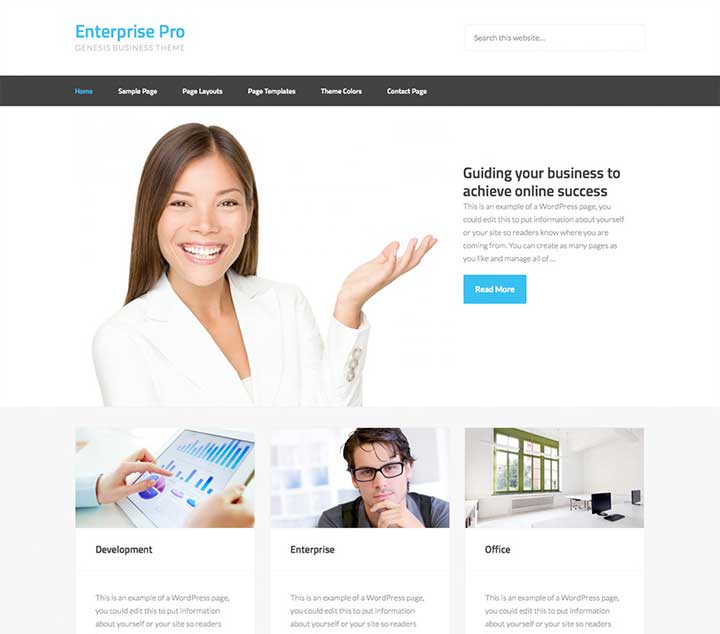 Enterprise Pro Theme