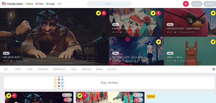 King WordPress Viral Magazine Theme
