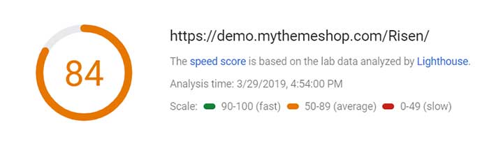 Risen Speed Check