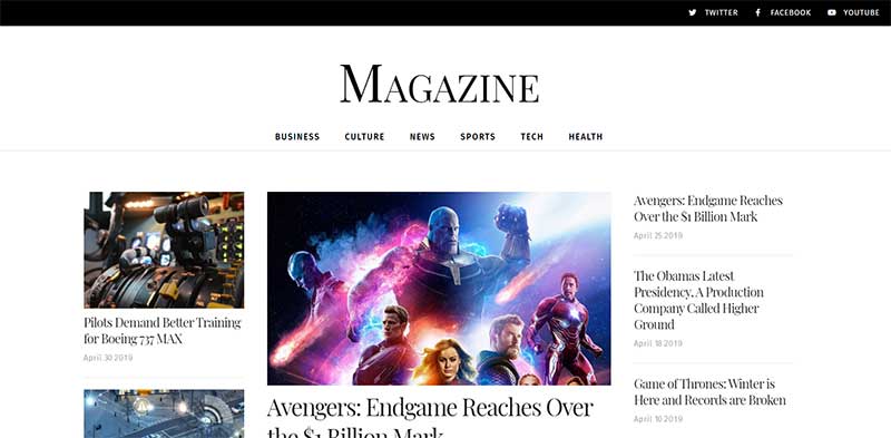 Ultra Adsense Optimized WordPress Theme