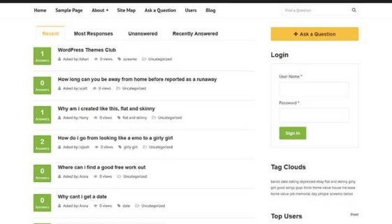 WordPress Forum Themes