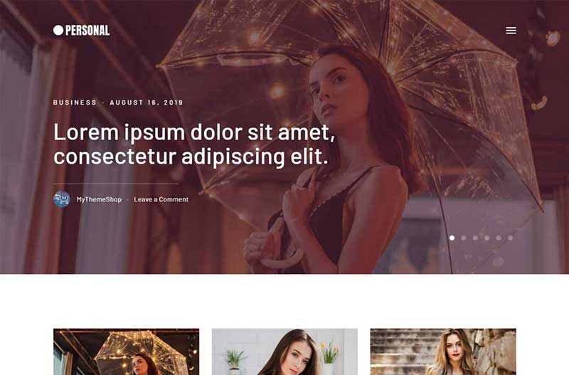 Personal Adsense Ready WordPress Theme