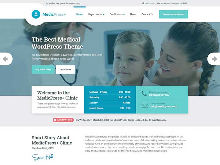 medicpress themeisle
