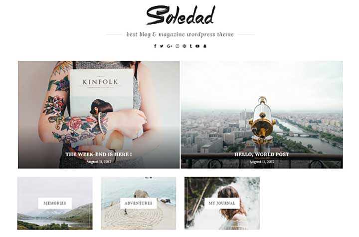 Feminine WordPress Themes