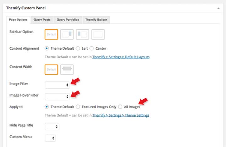 Divi Vs Ultra Image Filters