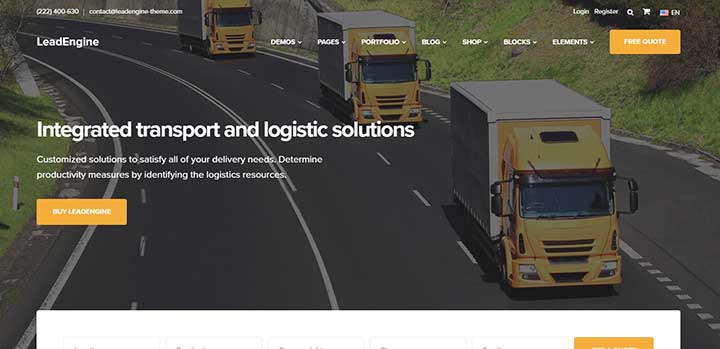 LeadEngine Cargo WordPress Themes