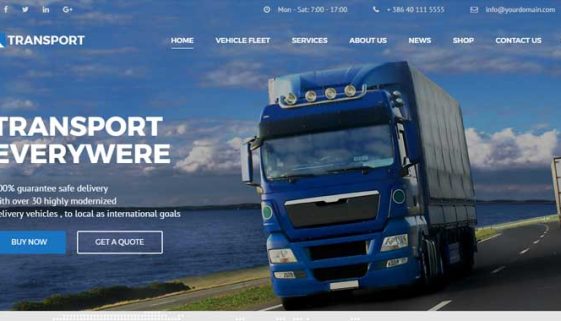 Logistic WordPress Themes
