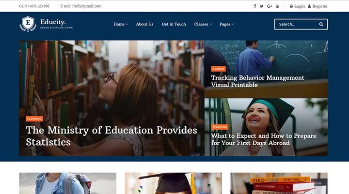 JNews Education WordPress Theme