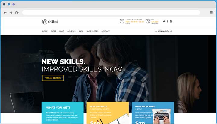Skilled WP Template