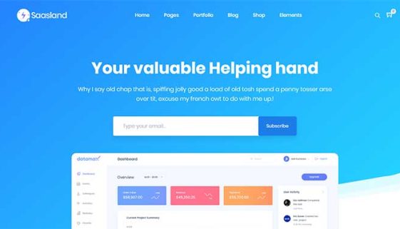 SaasLand-MultiPurpose-WordPress-Theme