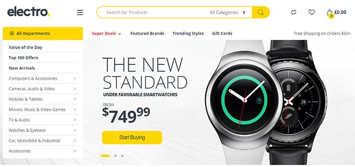 Electro Dropshipping WordPress Theme