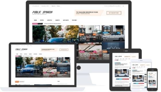 public opinion wordpress theme by cssigniter