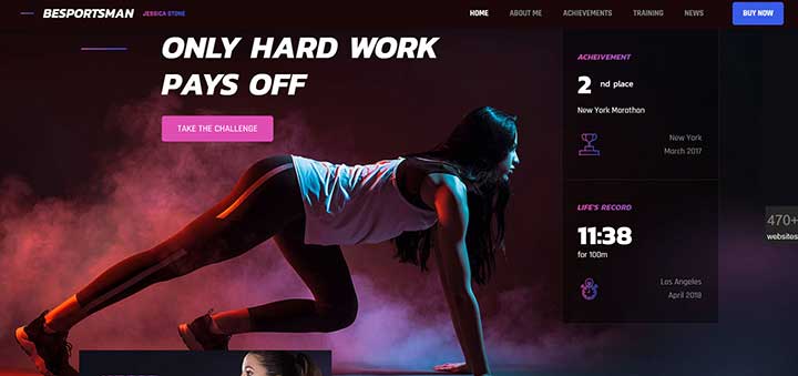 BeTheme soccer WordPress themes