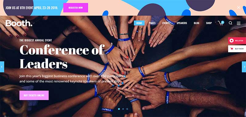 Booth - Event and Conference Theme