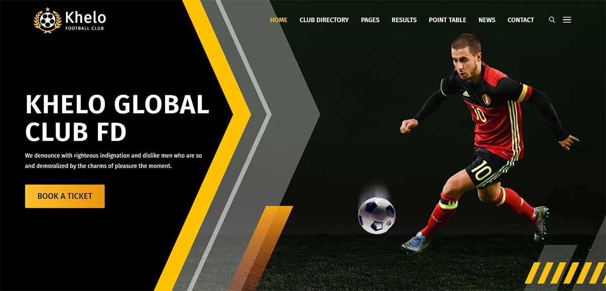 Khelo Soccer WordPress Theme