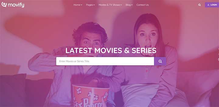 Movify – Movies and Cinema WordPress Theme