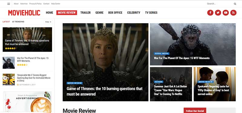 JNews-Movie-Theme